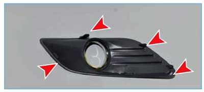 Ford Focus II. Снятие противотуманной фары, противотуманного фонаря и фонаря заднего хода, замена ламп