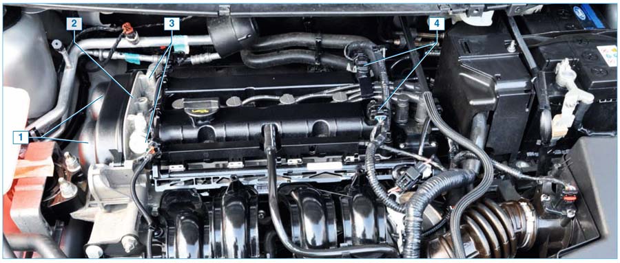  Ford Focus II. Особенности конструкции двигателя 1,6 Duratec Ti-VCT