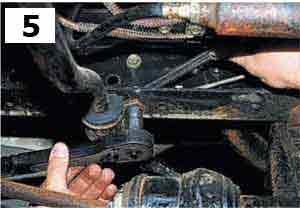 ГАЗ. Эксплуатация, обслуживание и ремонт, автомобилей семейства "Соболь"  (ГАЗ-2752, ГАЗ-2217, ГАЗ-22171, ГАЗ-2310). Амортизатор и стабилизатор поперечной устойчивости передней подвески.