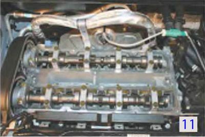Ford Focus II. Замена прокладки крышки головки блока цилиндров