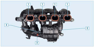 Ford Focus II. Система питания двигателей 1,4Duratec, 1,6Duratec и 1,6Duratec Ti-VCT . Описание конструкции