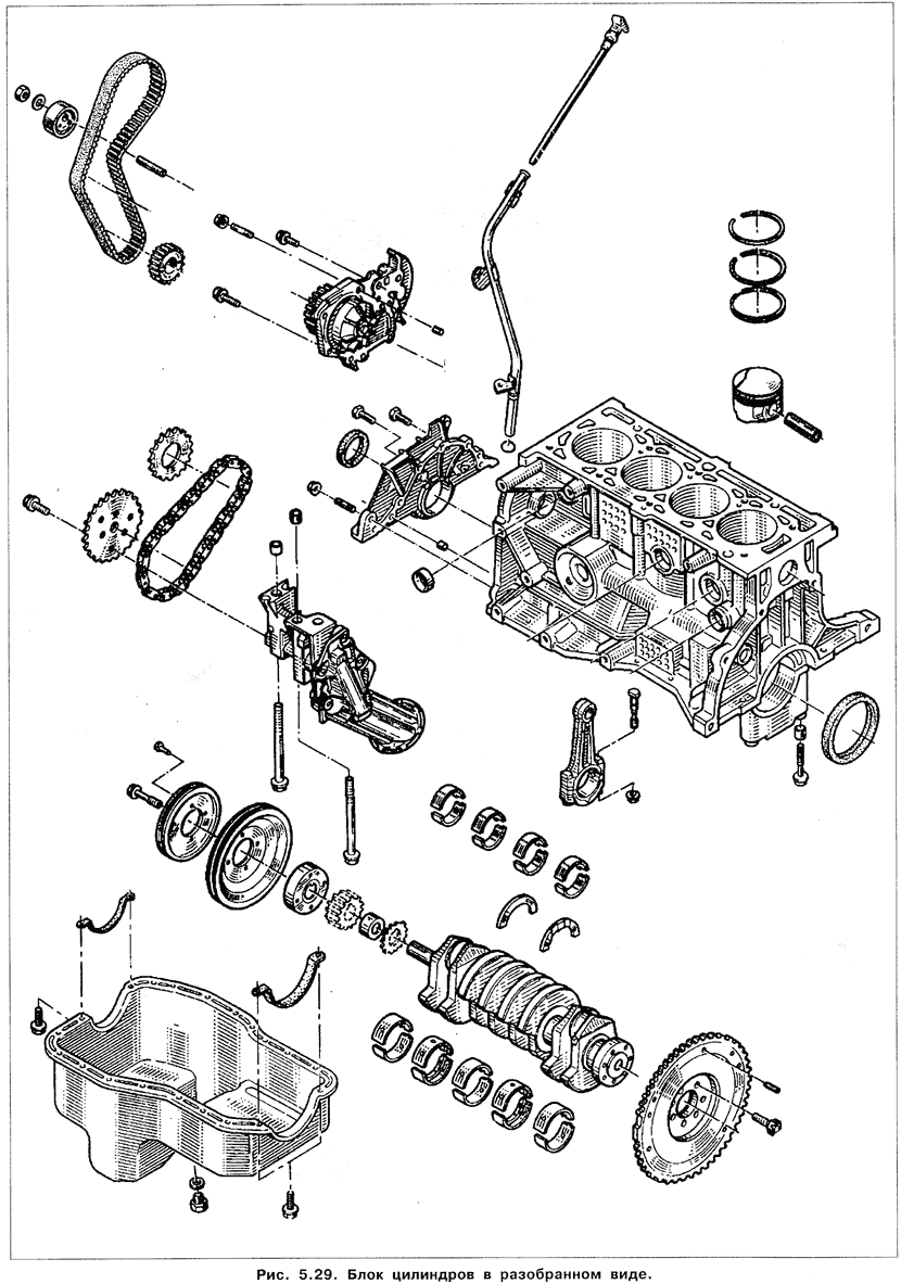  Эксплуатация, обслуживание и ремонт автомобилей Renault Kangoo (Рено Канго) (с двигателем 1.2i D4F и D7F, 1.4i K7J и E7J, 1.6i K4M и K7M, 1.5 DCI  K9K, 1.9F8Q, 1.9 TDI F9Q). Разборка и сборка двигателей K4M и K7M.